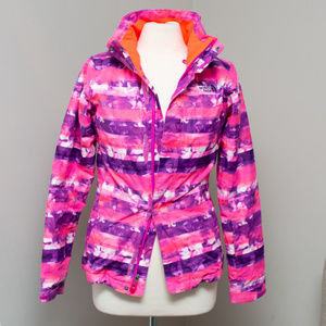 The North Face Coat Pink and Purple and Neon Coral